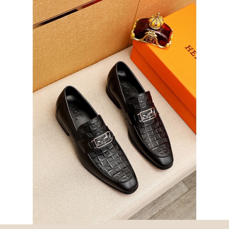 H**mes leather shoes